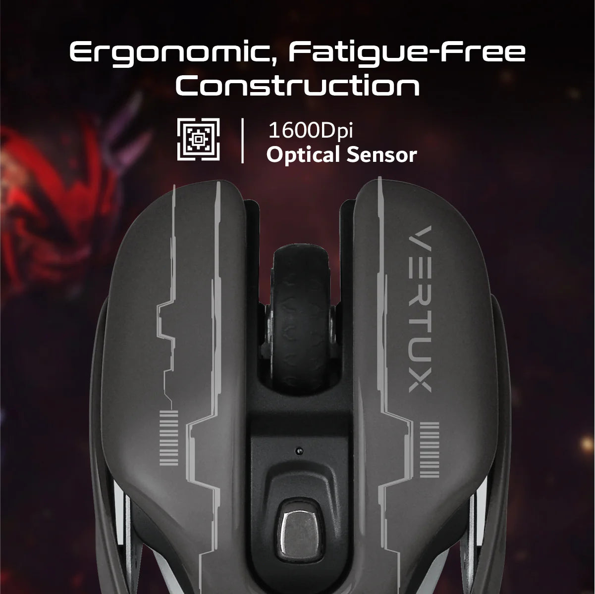 Vertux Glider High Performance Wireless Gaming Mouse Vertux Glider High Performance Wireless Gaming Mouse