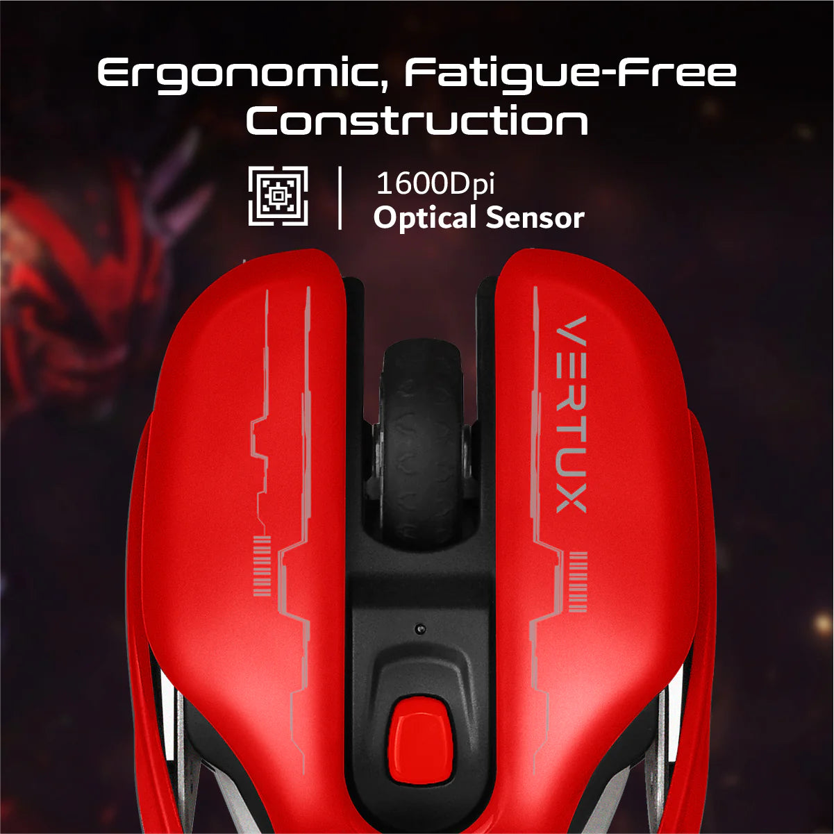 Vertux Glider High Performance Wireless Gaming Mouse Vertux Glider High Performance Wireless Gaming Mouse