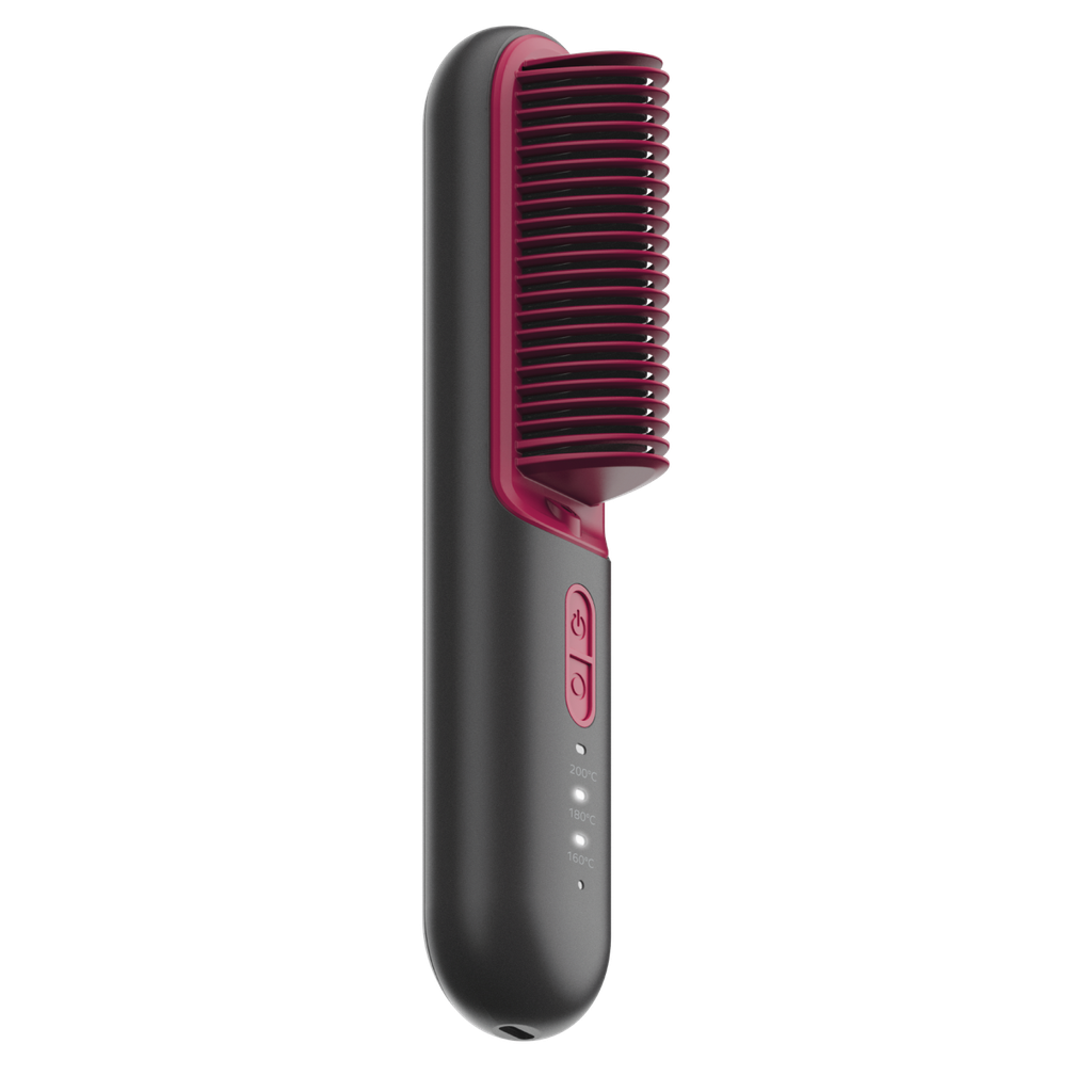 Momax Ultra Sleek Cordless Hair Straightener Brush Momax Ultra Sleek Cordless Hair Straightener Brush