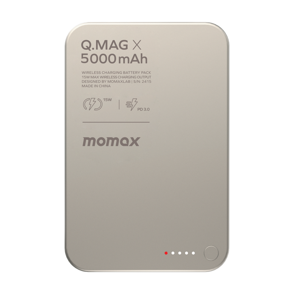 Momax Q.mag X 5000mah Gen2 15w Ultra Slim Magsafe Wireless Power Bank Momax Q.mag X 5000mah Gen2 15w Ultra Slim Magsafe Wireless Power Bank