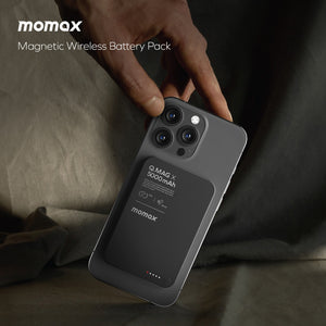 MOMAX Q.MAG X 5000mAh GEN2 15W ULTRA SLIM MAGSAFE WIRELESS POWER BANK - ALAMAT