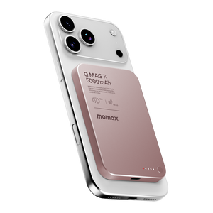 Momax Q.mag X 5000mAh Gen2 15W Ultra Slim Magsafe Wireless Power Bank