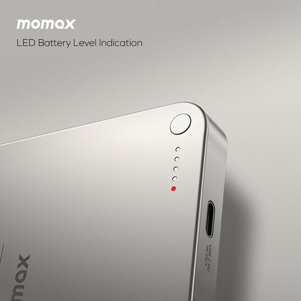 Momax Q.mag X1 10000mAh Gen2 15W Magsafe Wireless Power Bank Momax Q.mag X1 10000mAh Gen2 15W Magsafe Wireless Power Bank
