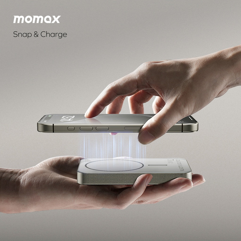 Momax Q.mag X1 10000mAh Gen2 15W Magsafe Wireless Power Bank Momax Q.mag X1 10000mAh Gen2 15W Magsafe Wireless Power Bank