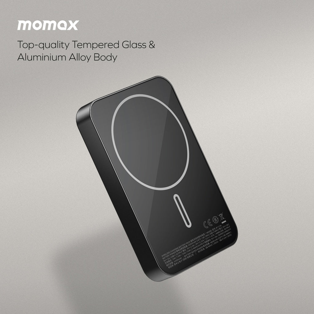 Momax Q.mag X1 10000mAh Gen2 15W Magsafe Wireless Power Bank Momax Q.mag X1 10000mAh Gen2 15W Magsafe Wireless Power Bank