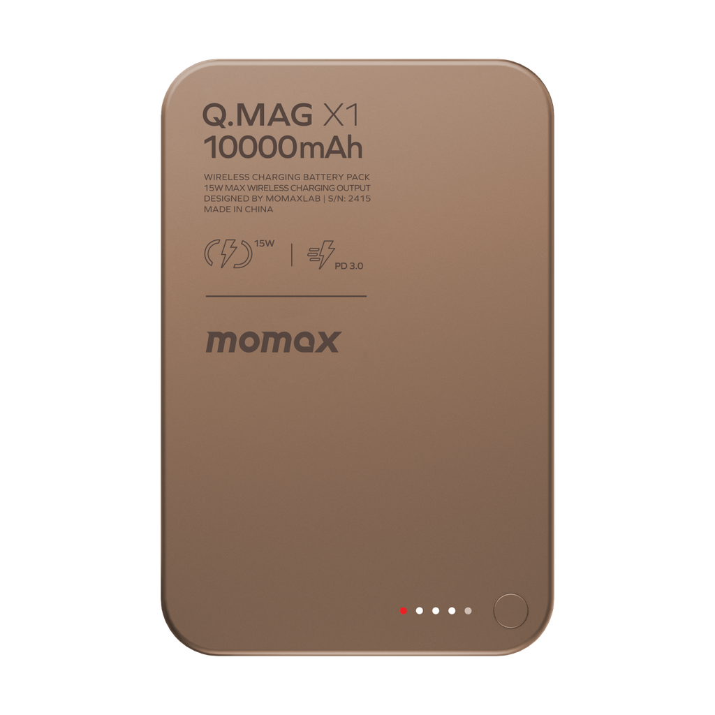 MOMAX Q.MAG X1 10000mAh GEN2 15W MAGSAFE WIRELESS POWER BANK MOMAX Q.MAG X1 10000mAh GEN2 15W MAGSAFE WIRELESS POWER BANK