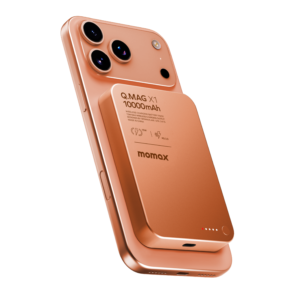 Momax Q.mag X1 10000mAh Gen2 15W Magsafe Wireless Power Bank Momax Q.mag X1 10000mAh Gen2 15W Magsafe Wireless Power Bank