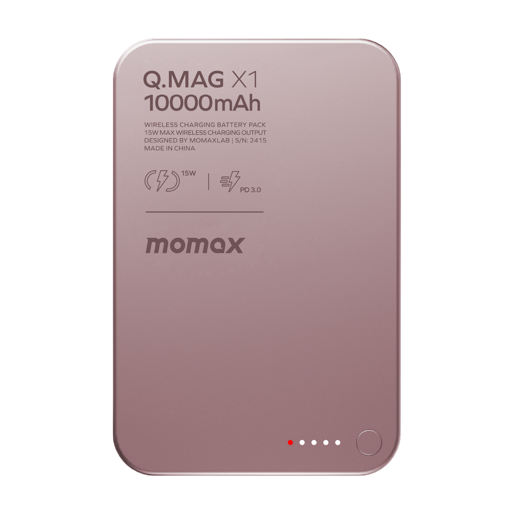 Momax Q.mag X1 10000mAh Gen2 15W Magsafe Wireless Power Bank Momax Q.mag X1 10000mAh Gen2 15W Magsafe Wireless Power Bank