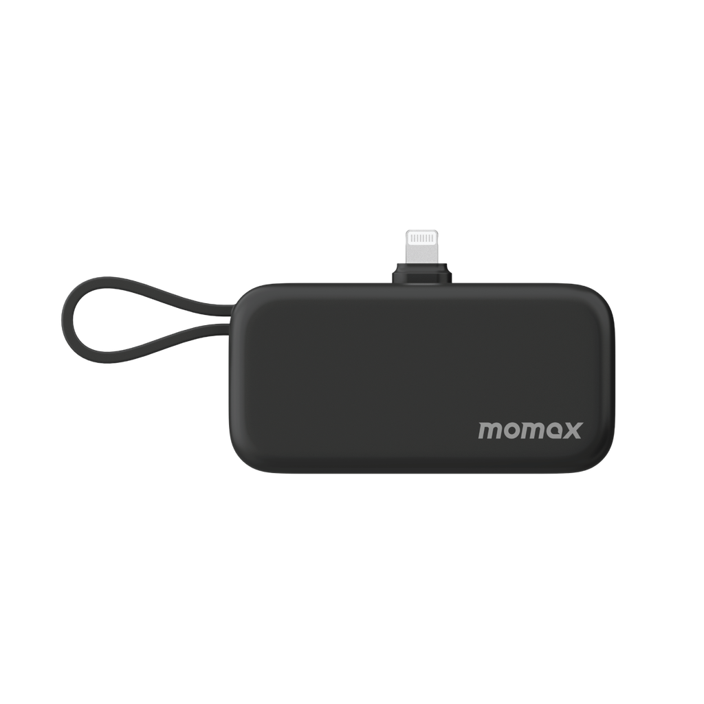 MOMAX 1-POWER MINI 5000mAh 3IN1 POWER BANK WITH LIGHTNING PLUG MOMAX 1-POWER MINI 5000mAh 3IN1 POWER BANK WITH LIGHTNING PLUG