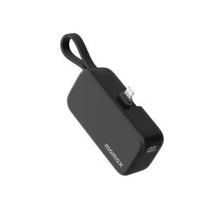 MOMAX 1-POWER MINI 5000mAh 3IN1 POWER BANK WITH LIGHTNING PLUG - ALAMAT