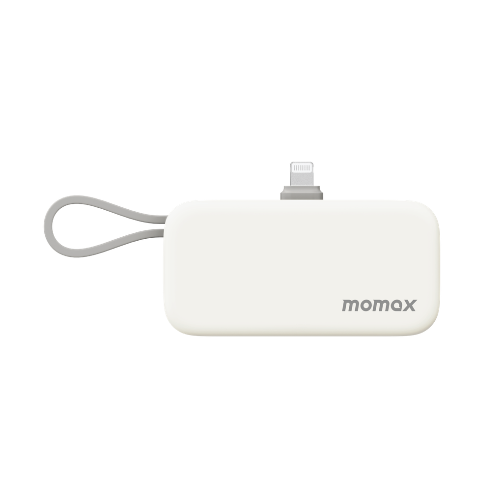 MOMAX 1-POWER MINI 5000mAh 3IN1 POWER BANK WITH LIGHTNING PLUG MOMAX 1-POWER MINI 5000mAh 3IN1 POWER BANK WITH LIGHTNING PLUG