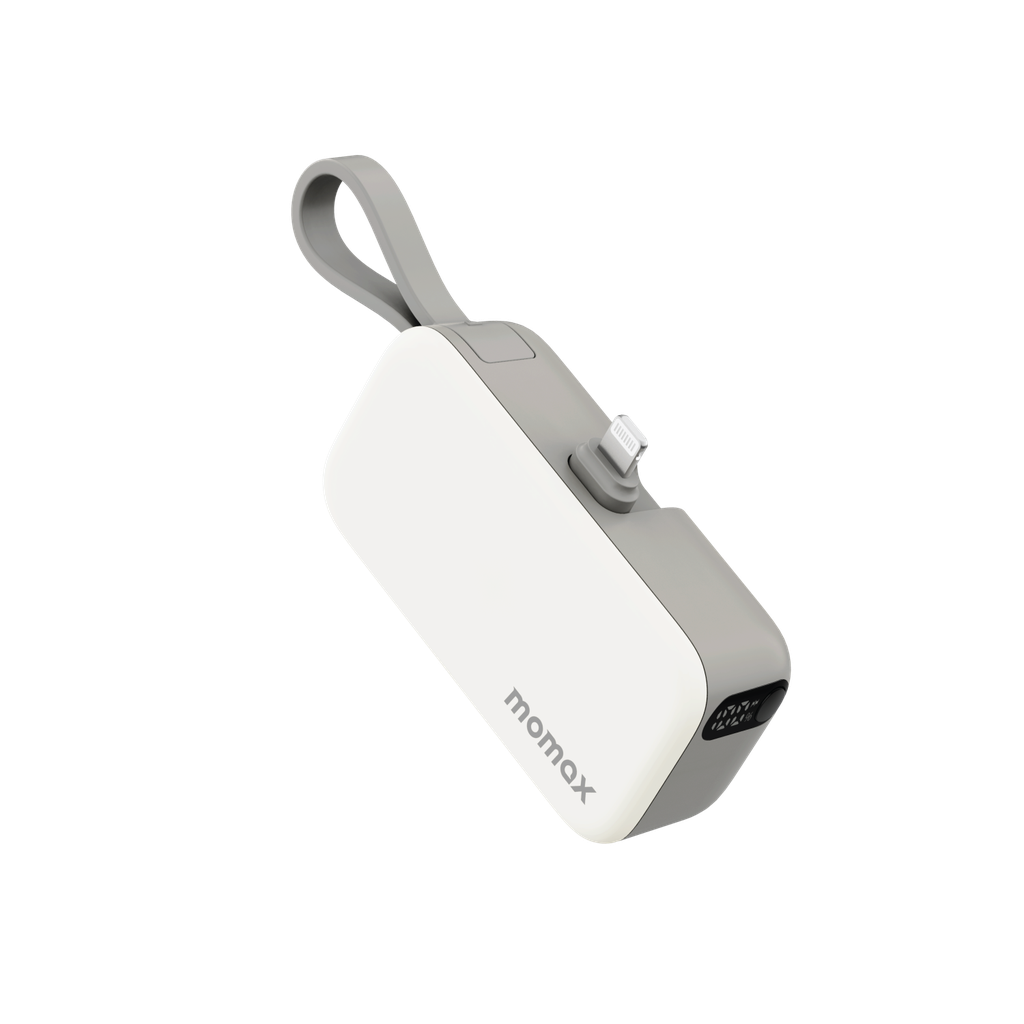 MOMAX 1-POWER MINI 5000mAh 3IN1 POWER BANK WITH LIGHTNING PLUG MOMAX 1-POWER MINI 5000mAh 3IN1 POWER BANK WITH LIGHTNING PLUG