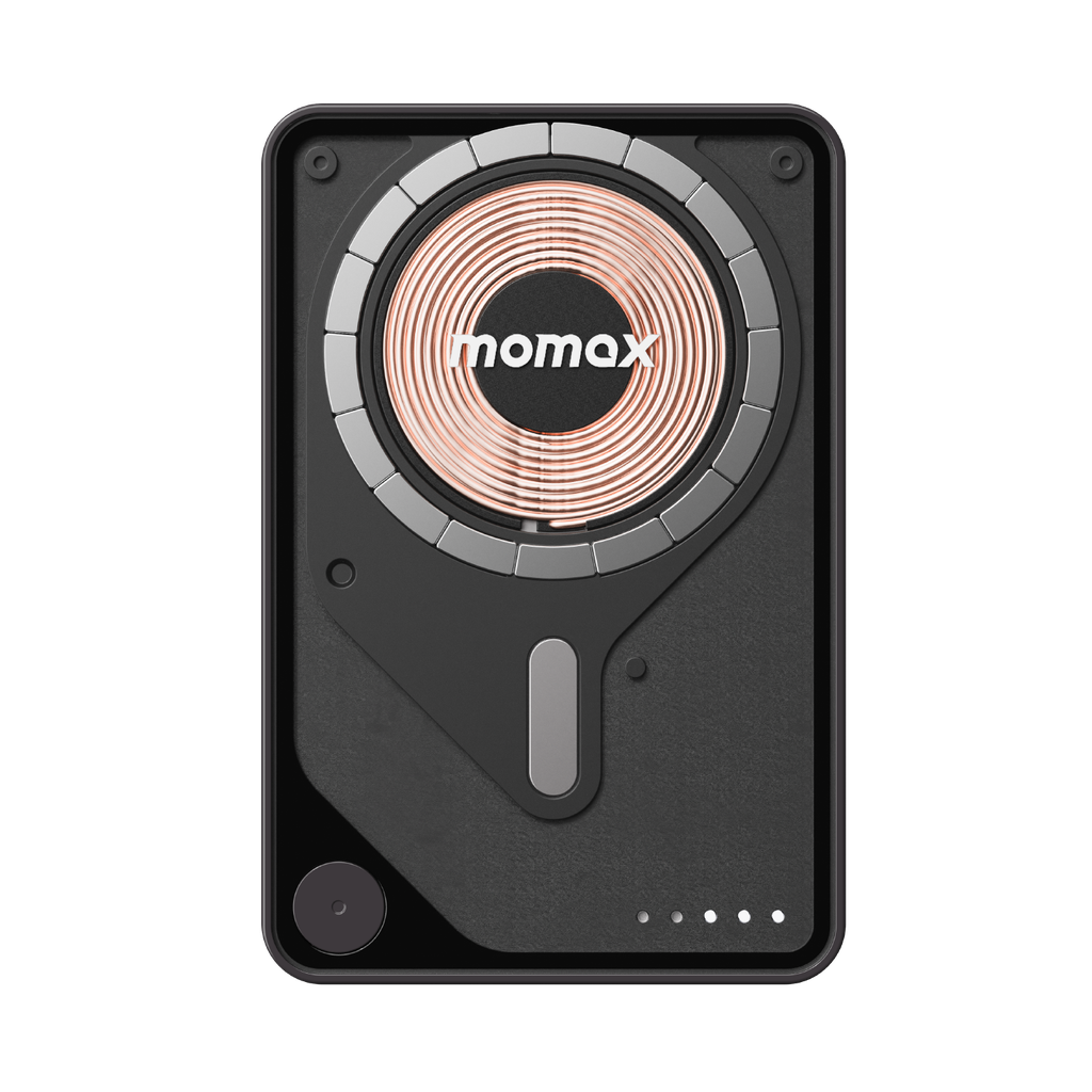 MOMAX 1-POWER X PRO+ 10000mAh MAGNETIC WIRELESS POWER BANK WITH STAND AND BUILT-IN USB-C CABLE MOMAX 1-POWER X PRO+ 10000mAh MAGNETIC WIRELESS POWER BANK WITH STAND AND BUILT-IN USB-C CABLE