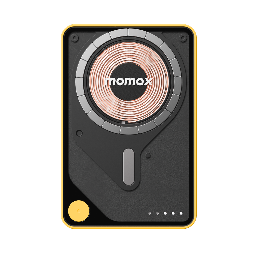 MOMAX 1-POWER X PRO+ 10000mAh MAGNETIC WIRELESS POWER BANK WITH STAND AND BUILT-IN USB-C CABLE MOMAX 1-POWER X PRO+ 10000mAh MAGNETIC WIRELESS POWER BANK WITH STAND AND BUILT-IN USB-C CABLE