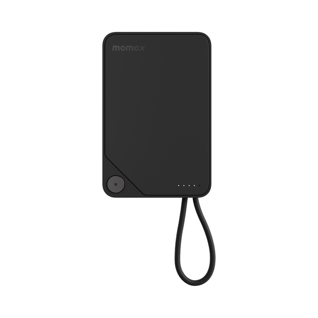 MOMAX 1-POWER X 10000mAh POWER BANK WITH BUILT-IN USB-C CABLE MOMAX 1-POWER X 10000mAh POWER BANK WITH BUILT-IN USB-C CABLE