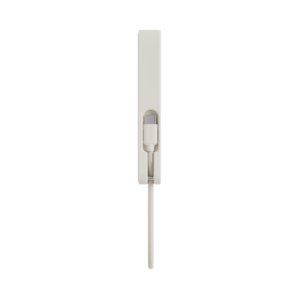 MOMAX 1-POWER X 10000mAh POWER BANK WITH BUILT-IN USB-C CABLE MOMAX 1-POWER X 10000mAh POWER BANK WITH BUILT-IN USB-C CABLE