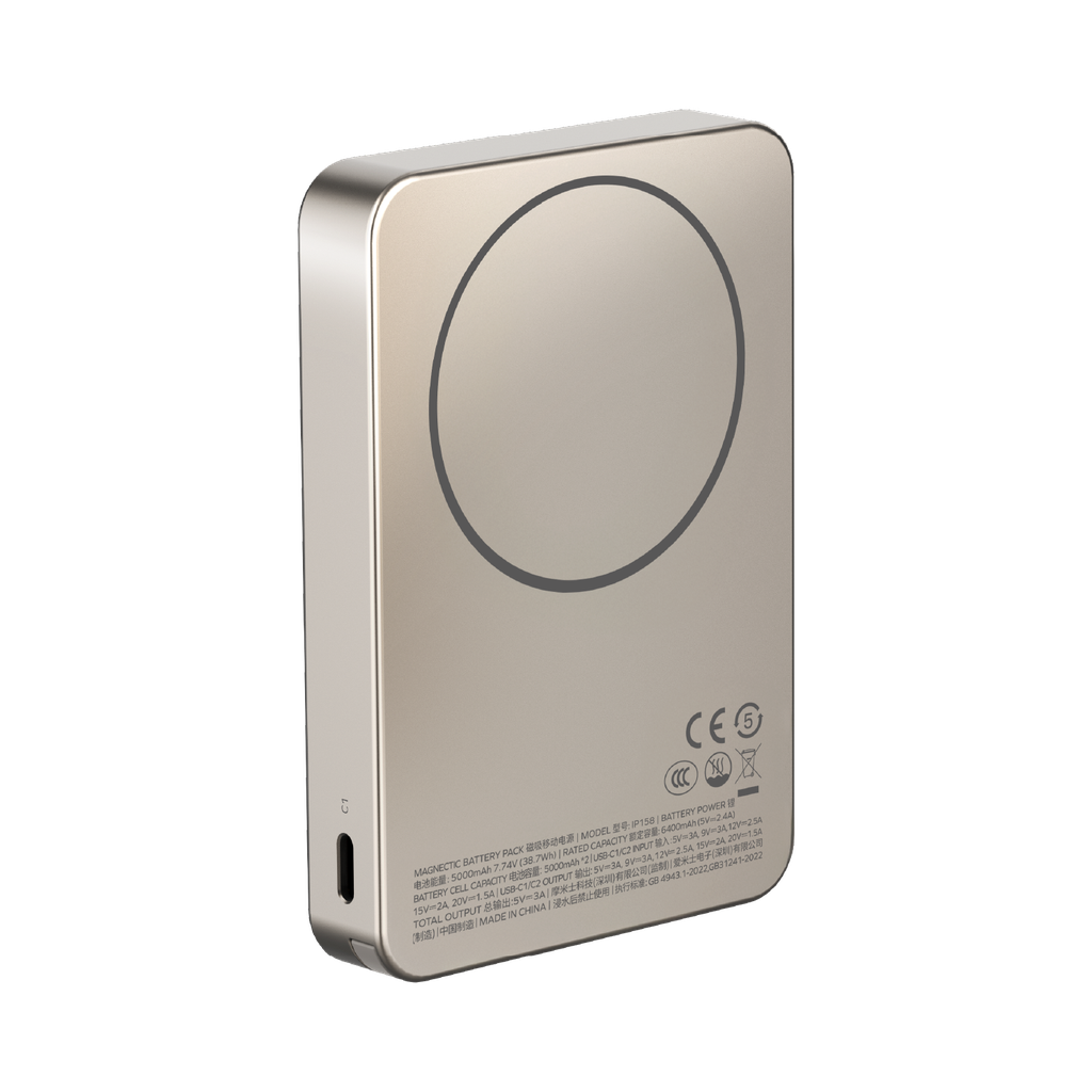 Momax 1-power F.pass+ 10000mah Power Bank With Built-in Cable & Magnetic Attachment Momax 1-power F.pass+ 10000mah Power Bank With Built-in Cable & Magnetic Attachment