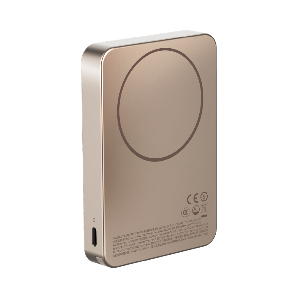 Momax 1-power F.pass+ 10000mah Power Bank With Built-in Cable & Magnetic Attachment Momax 1-power F.pass+ 10000mah Power Bank With Built-in Cable & Magnetic Attachment