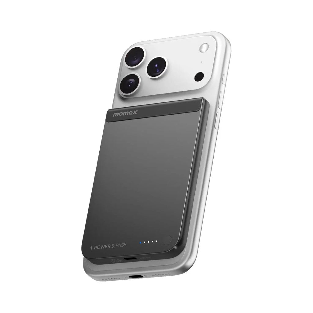 Momax 1-power S.pass 5000mAh Qi2 Magnetic Wireless Power Bank Momax 1-power S.pass 5000mAh Qi2 Magnetic Wireless Power Bank