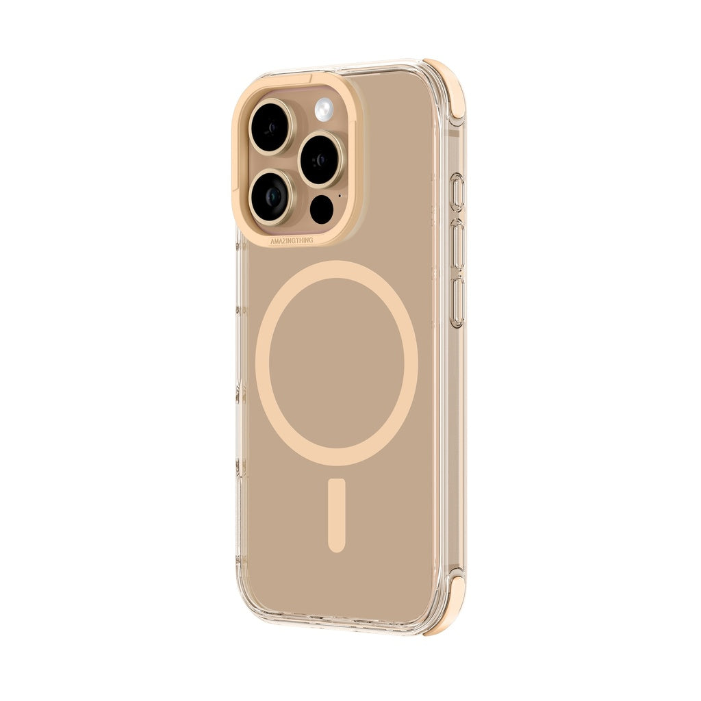 AMAZINGTHING OMNI MAGSAFE DROP PROOF CASE FOR IPHONE 16 SERIES - ROSE GOLD AMAZINGTHING OMNI MAGSAFE DROP PROOF CASE FOR IPHONE 16 SERIES - ROSE GOLD
