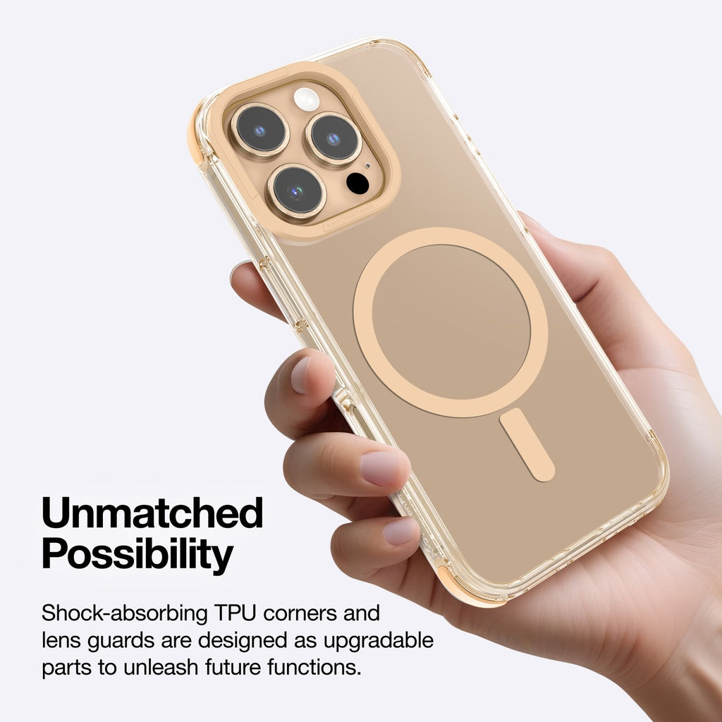 AMAZINGTHING OMNI MAGSAFE DROP PROOF CASE FOR IPHONE 16 SERIES - ROSE GOLD AMAZINGTHING OMNI MAGSAFE DROP PROOF CASE FOR IPHONE 16 SERIES - ROSE GOLD