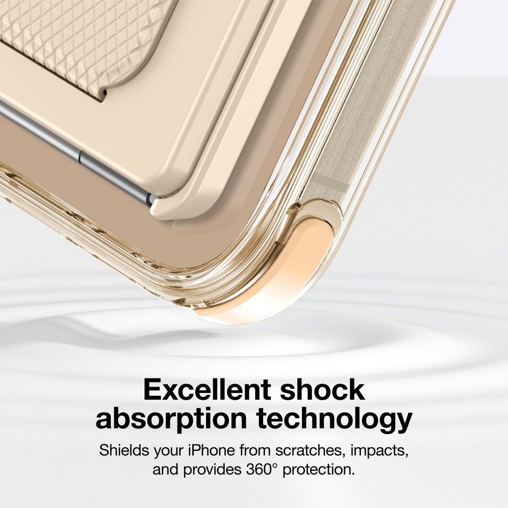 AMAZINGTHING OMNI MAGSAFE DROP PROOF CASE WITH STAND FOR IPHONE 16 SERIES - ROSE GOLD AMAZINGTHING OMNI MAGSAFE DROP PROOF CASE WITH STAND FOR IPHONE 16 SERIES - ROSE GOLD