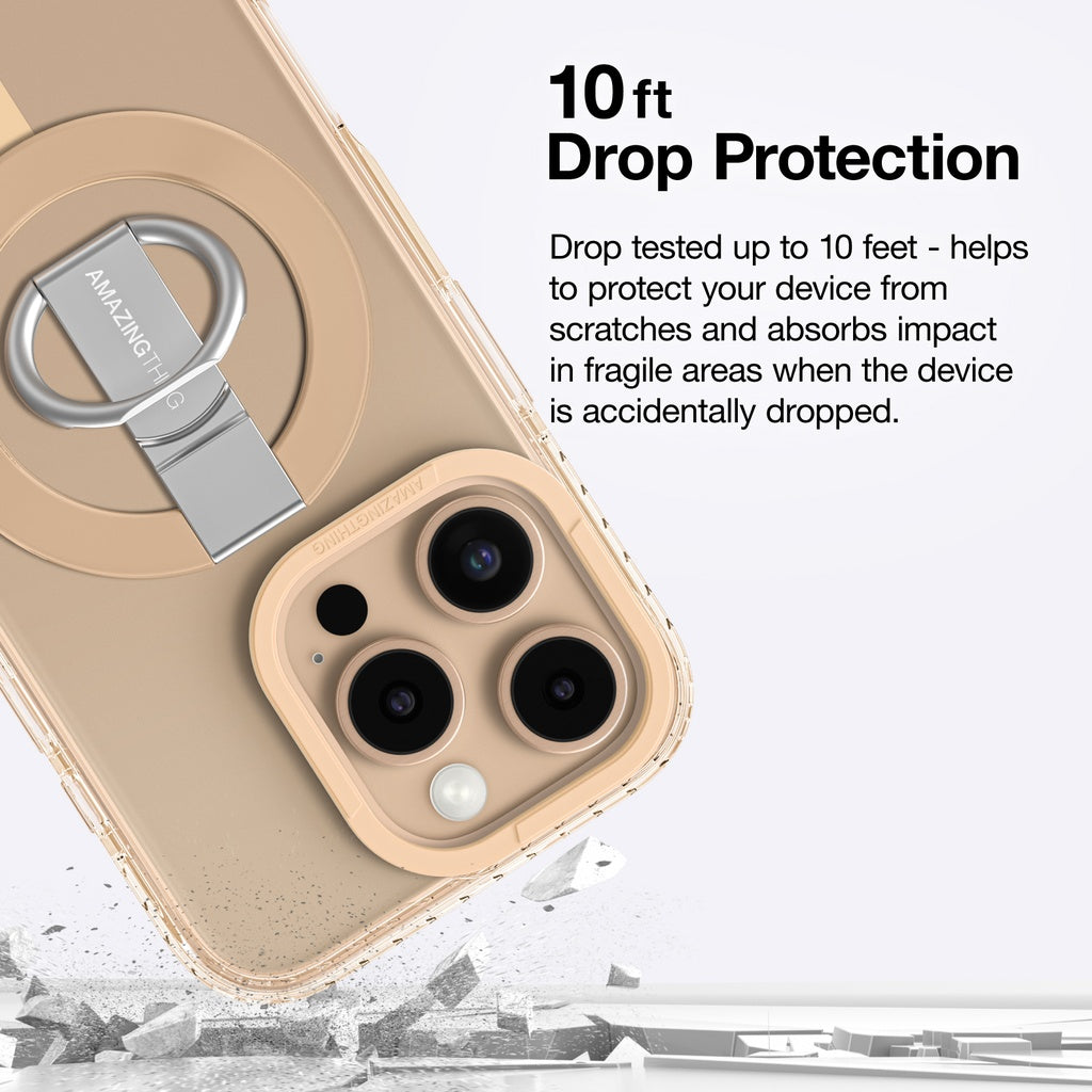 AMAZING THING TITAN PRO MAG GRIP DROP PROOF CASE FOR IPHONE 16 SERIES - ROSE GOLD AMAZING THING TITAN PRO MAG GRIP DROP PROOF CASE FOR IPHONE 16 SERIES - ROSE GOLD
