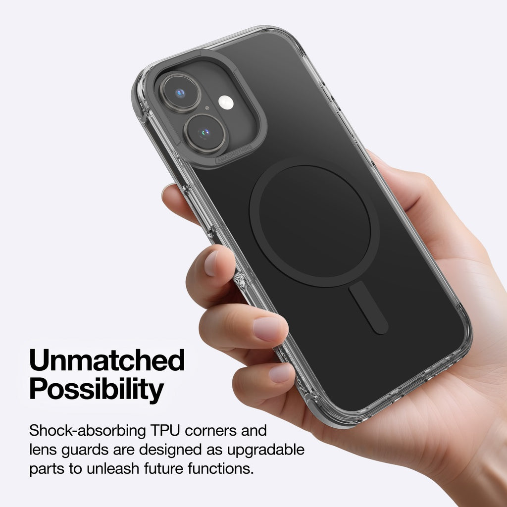AMAZINGTHING OMNI MAGSAFE DROP PROOF CASE FOR IPHONE 16 SERIES - BLACK AMAZINGTHING OMNI MAGSAFE DROP PROOF CASE FOR IPHONE 16 SERIES - BLACK