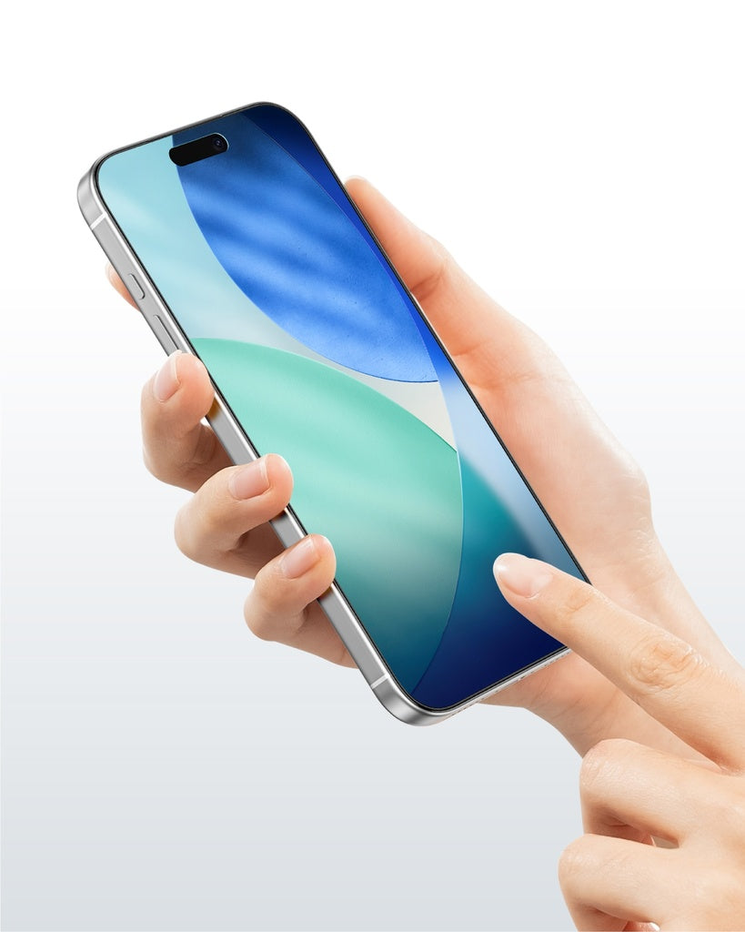 Amazingthing iPhone 17 3D Fully Covered Radix - Clear Glass Amazingthing iPhone 17 3D Fully Covered Radix - Clear Glass