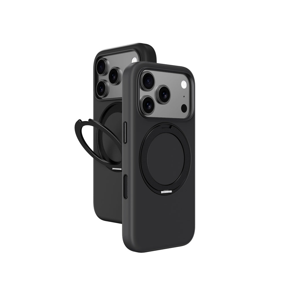 Amazingthing Cloudie Magspin Drop Proof Case for Iphone 17 Pro - Black Amazingthing Cloudie Magspin Drop Proof Case for Iphone 17 Pro - Black