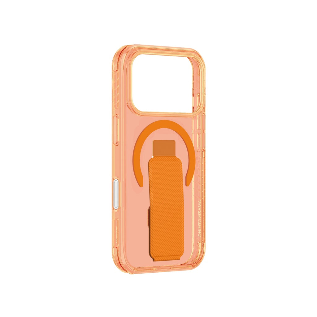 Amazingthing Titan Pro+ Holder Magsafe Drop Proof Case for iPhone 17 Pro - Orange Amazingthing Titan Pro+ Holder Magsafe Drop Proof Case for iPhone 17 Pro - Orange