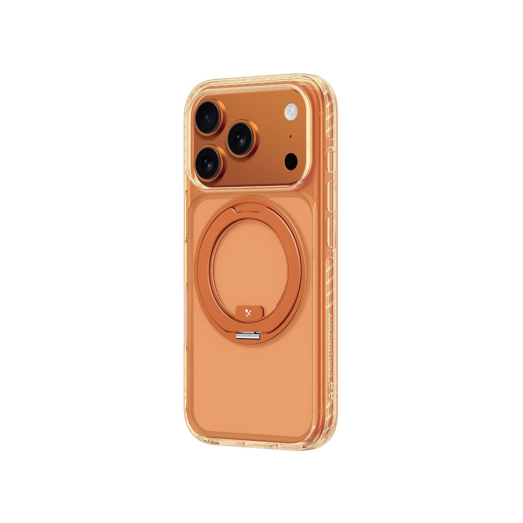 Amazingthing Titan Pro Magspin Drop Proof Case for iPhone 17 Pro - Orange