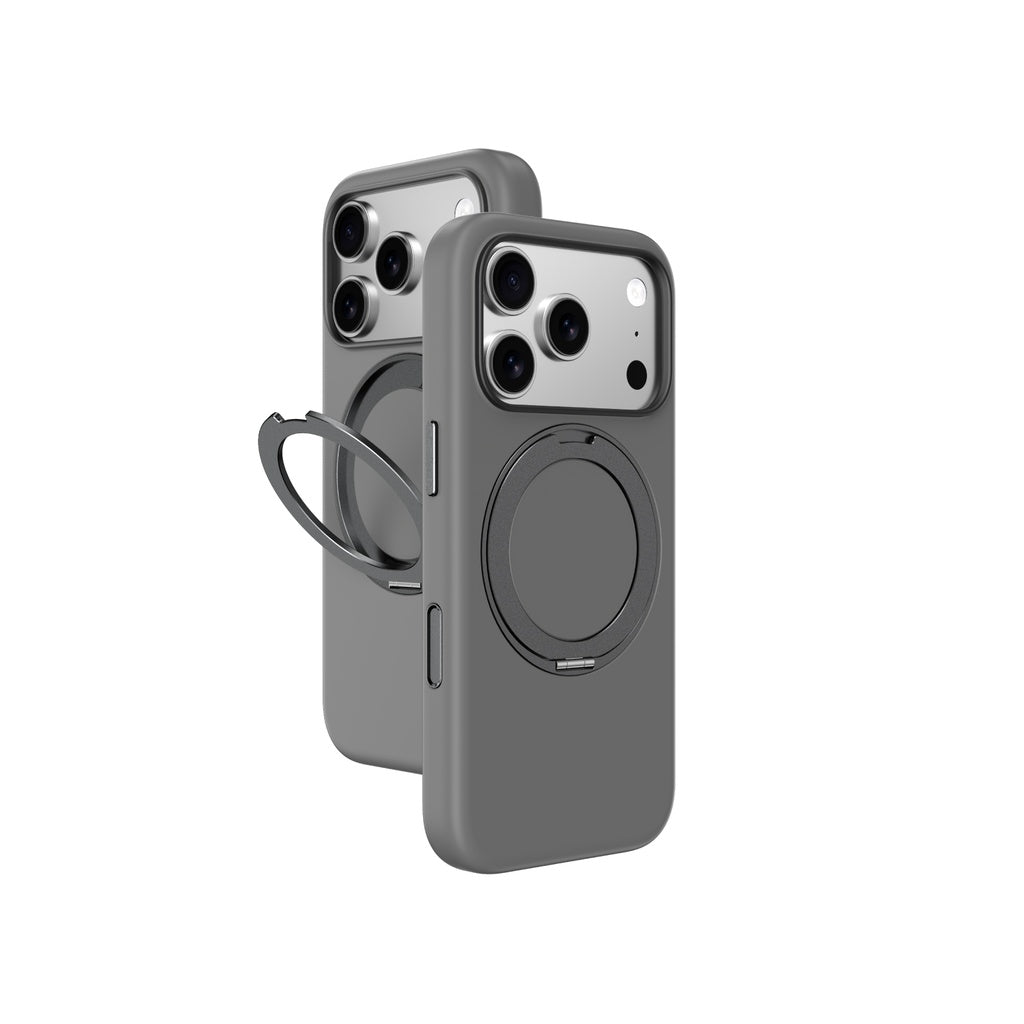 Amazingthing Cloudie Magspin Drop Proof Case For iPhone 17 Pro Max - Grey Amazingthing Cloudie Magspin Drop Proof Case For iPhone 17 Pro Max - Grey
