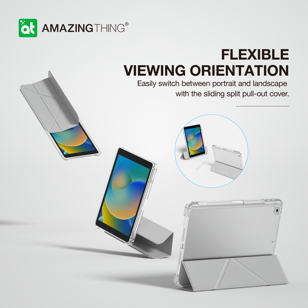 Amazingthing Minimal Ditachable Protective Case for Ipad 10.2 2024 Amazingthing Minimal Ditachable Protective Case for Ipad 10.2 2024