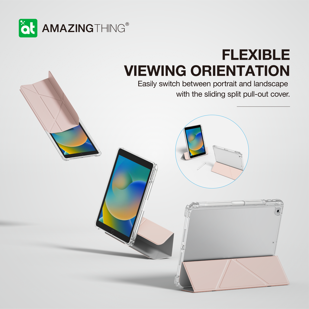 Amazingthing Minimal Ditachable Protective Case for Ipad 10.2 2024 Amazingthing Minimal Ditachable Protective Case for Ipad 10.2 2024