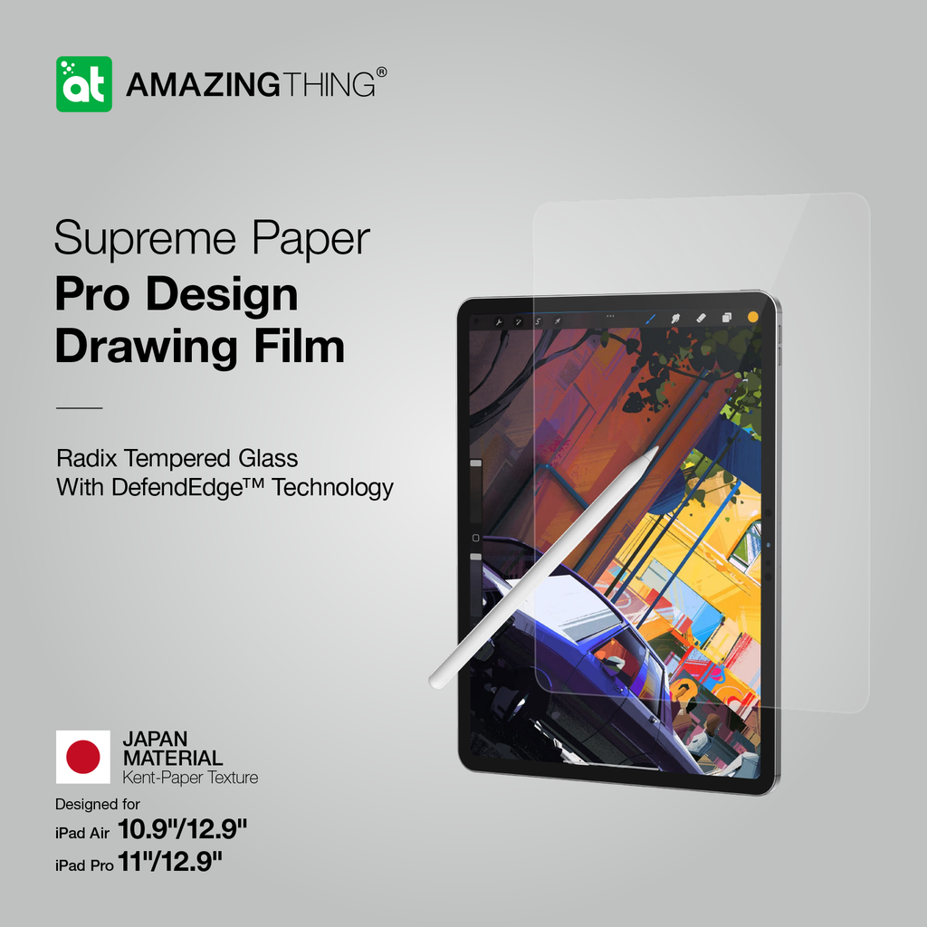 Amazingthing Drawing Film for Ipad Pro 13 (M4)/ Ipad Pro 11 (M4) / Ipad Air 13 (M2)/ Ipad Air 11 (M2) Amazingthing Drawing Film for Ipad Pro 13 (M4)/ Ipad Pro 11 (M4) / Ipad Air 13 (M2)/ Ipad Air 11 (M2)