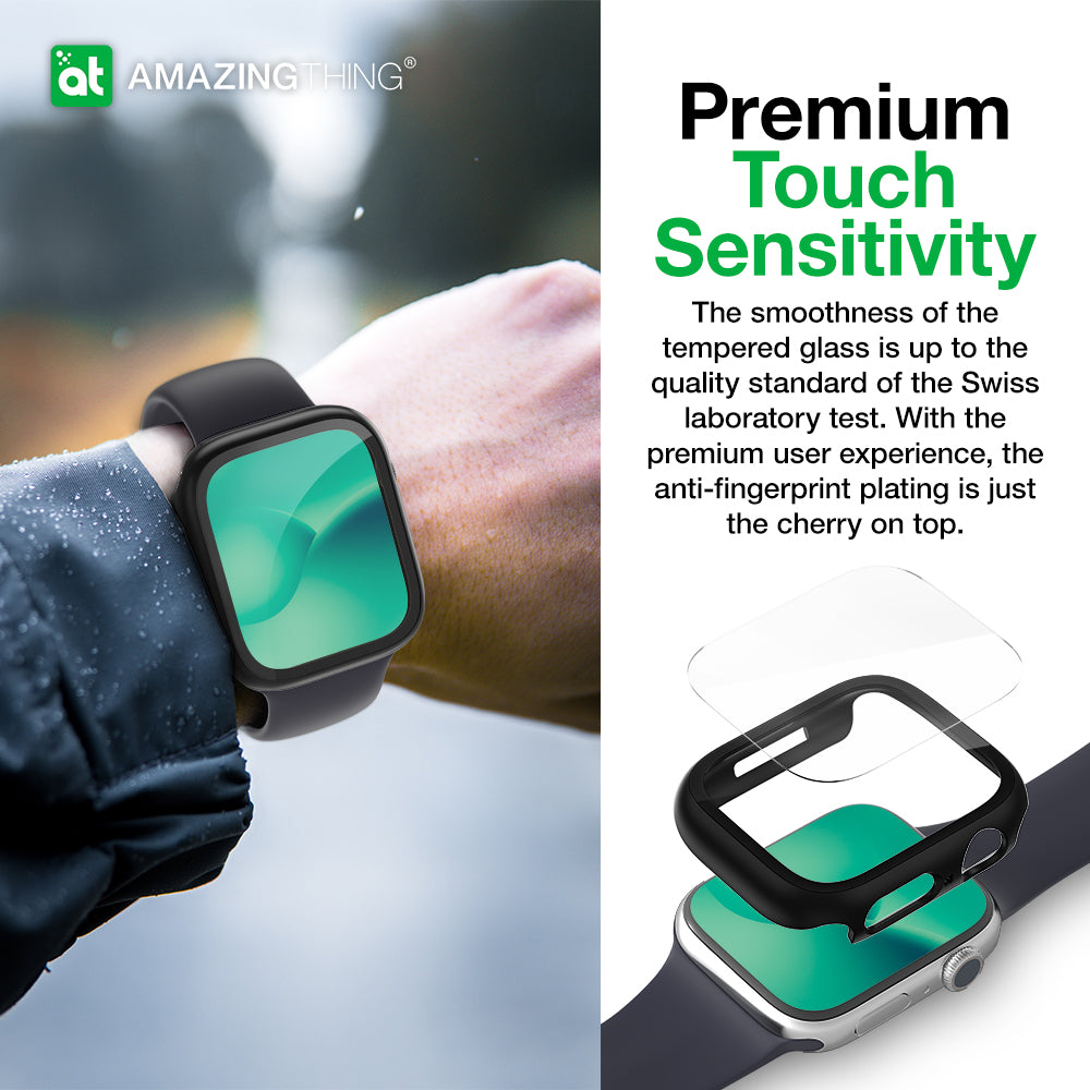 Amazingthing Apple Watch Series 8 Marsix Bumper With Glass 45mmm Amazingthing Apple Watch Series 8 Marsix Bumper With Glass 45mmm