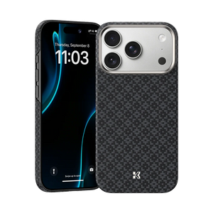 Benks ArmorAir ArmorGrid Phone Case Built with Kevlar For iPhone 17 Pro - Black - ALAMAT