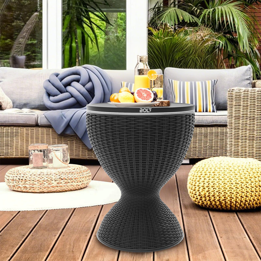 Bolt Cool Bar Plastic Extendable Coffee Table with Ice Bucket Bolt Cool Bar Plastic Extendable Coffee Table with Ice Bucket