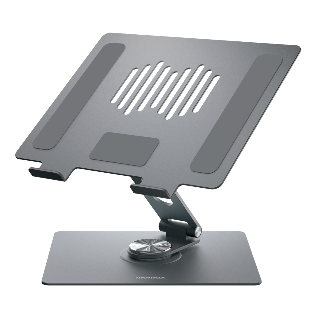 MOMAX FOLD STAND ROTATABLE LAPTOP STAND MOMAX FOLD STAND ROTATABLE LAPTOP STAND
