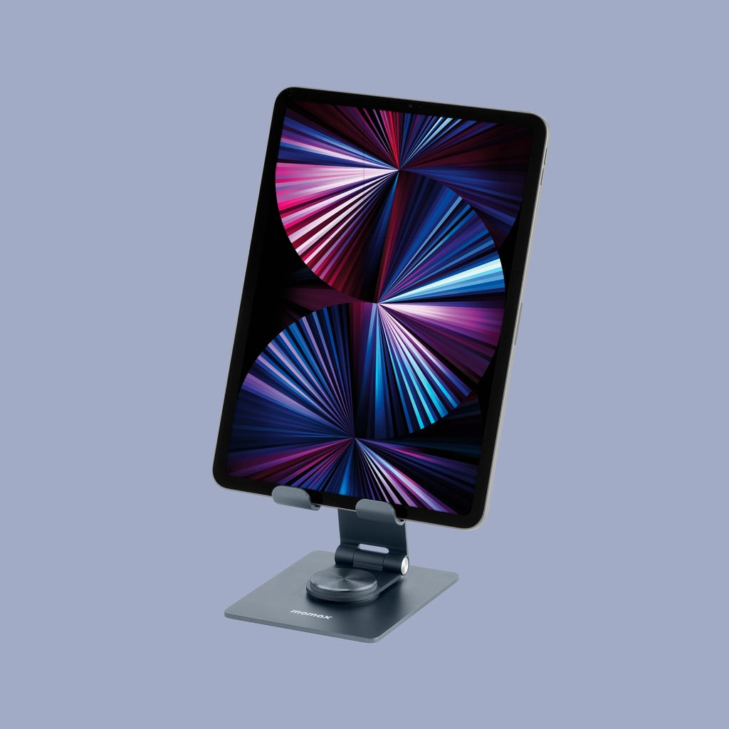 MOMAX FOLD STAND ROTATABLE PHONE AND TABLET STAND MOMAX FOLD STAND ROTATABLE PHONE AND TABLET STAND