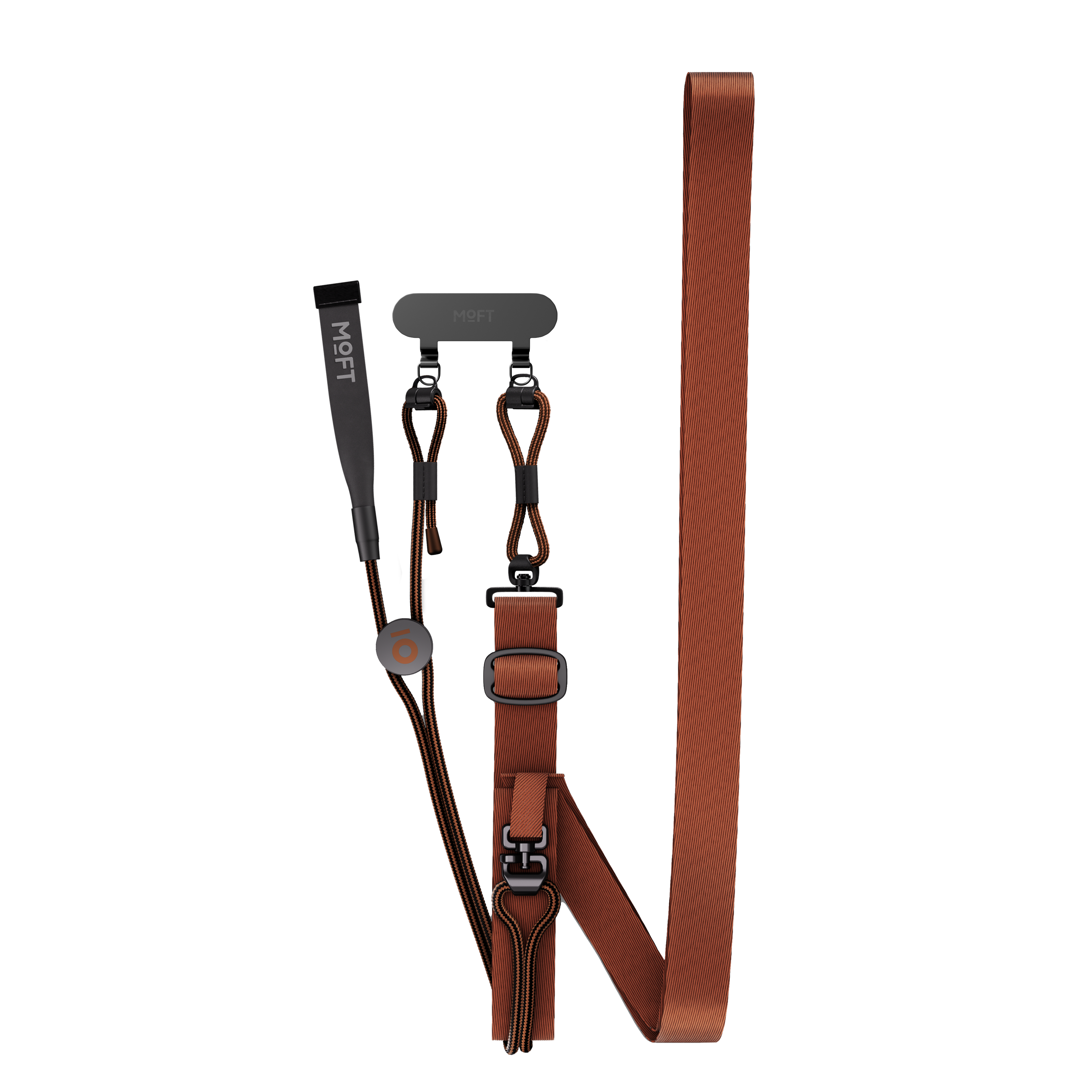 MOFT Adjustable Long Lanyard(upgraded version)- Sienna Brown MOFT Adjustable Long Lanyard(upgraded version)- Sienna Brown