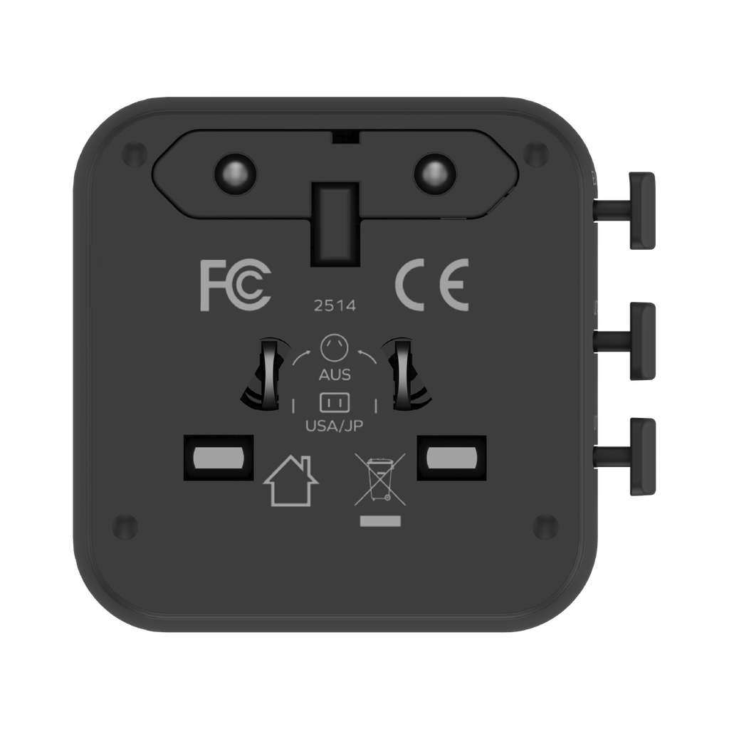 MOMAX 1-WORLD 20W UNIVERSAL 2 PORT TRAVEL ADAPTER MOMAX 1-WORLD 20W UNIVERSAL 2 PORT TRAVEL ADAPTER