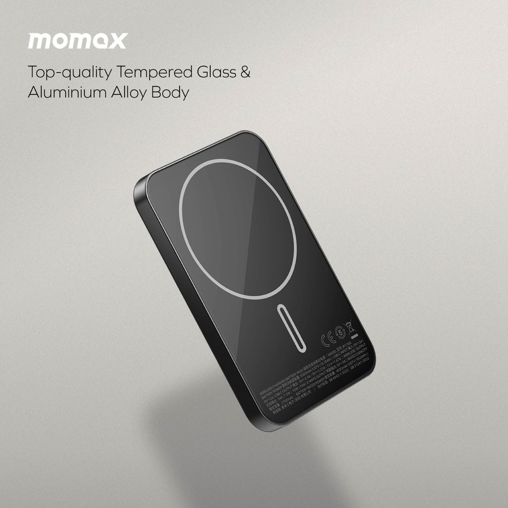 Momax Q.mag X 5000mah Gen2 15w Ultra Slim Magsafe Wireless Power Bank Momax Q.mag X 5000mah Gen2 15w Ultra Slim Magsafe Wireless Power Bank