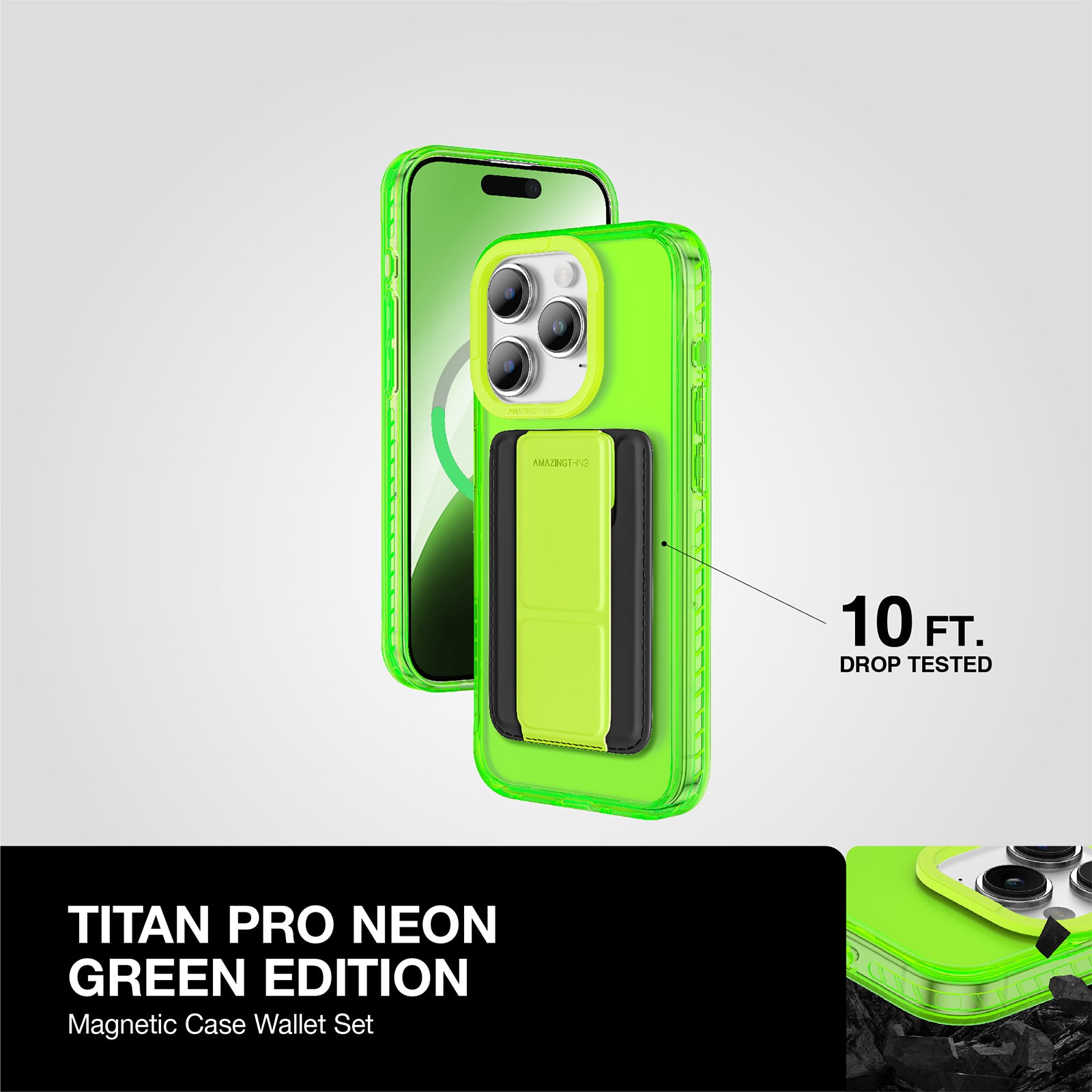AMAZING THING TITAN PRO MAG WALLET DROP PROOF CASE FOR IPHONE 15 PRO 2023 AMAZING THING TITAN PRO MAG WALLET DROP PROOF CASE FOR IPHONE 15 PRO 2023