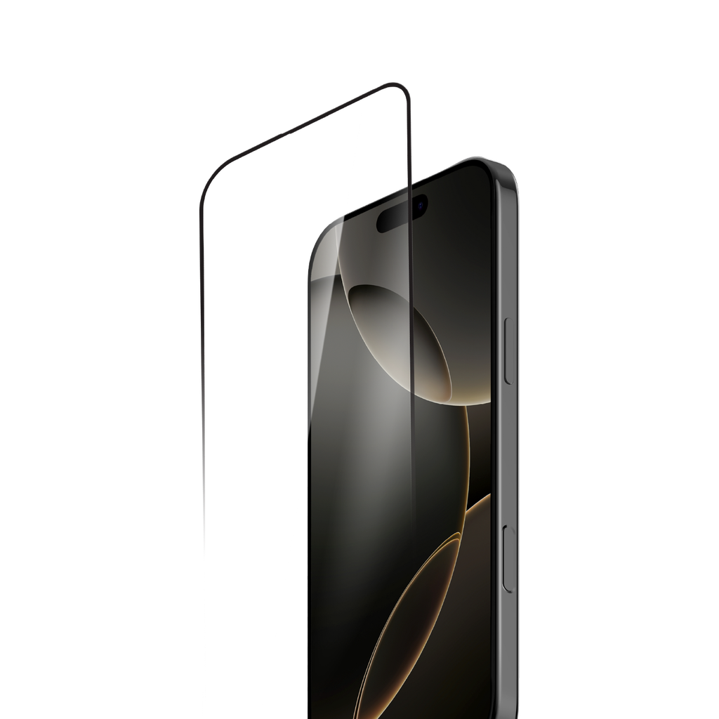 Momax Iphone 17 Pro 6.3 3D Fully Covered Clear Glass Momax Iphone 17 Pro 6.3 3D Fully Covered Clear Glass