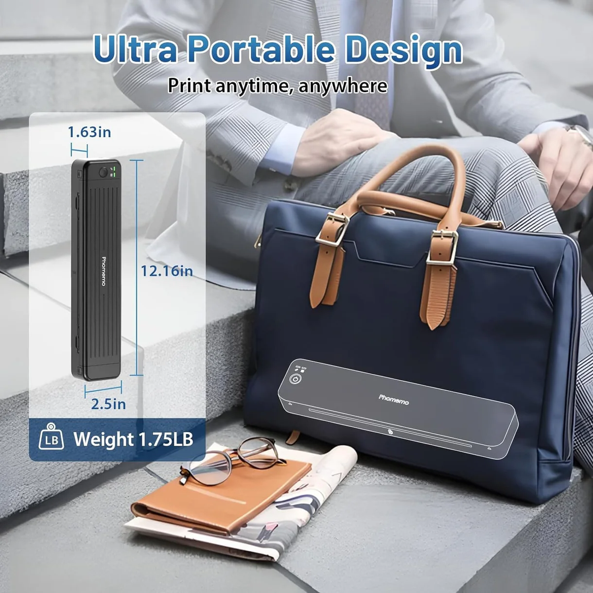 Phomemo P831 Bluetooth Portable Thermal Transfer Printer Phomemo P831 Bluetooth Portable Thermal Transfer Printer