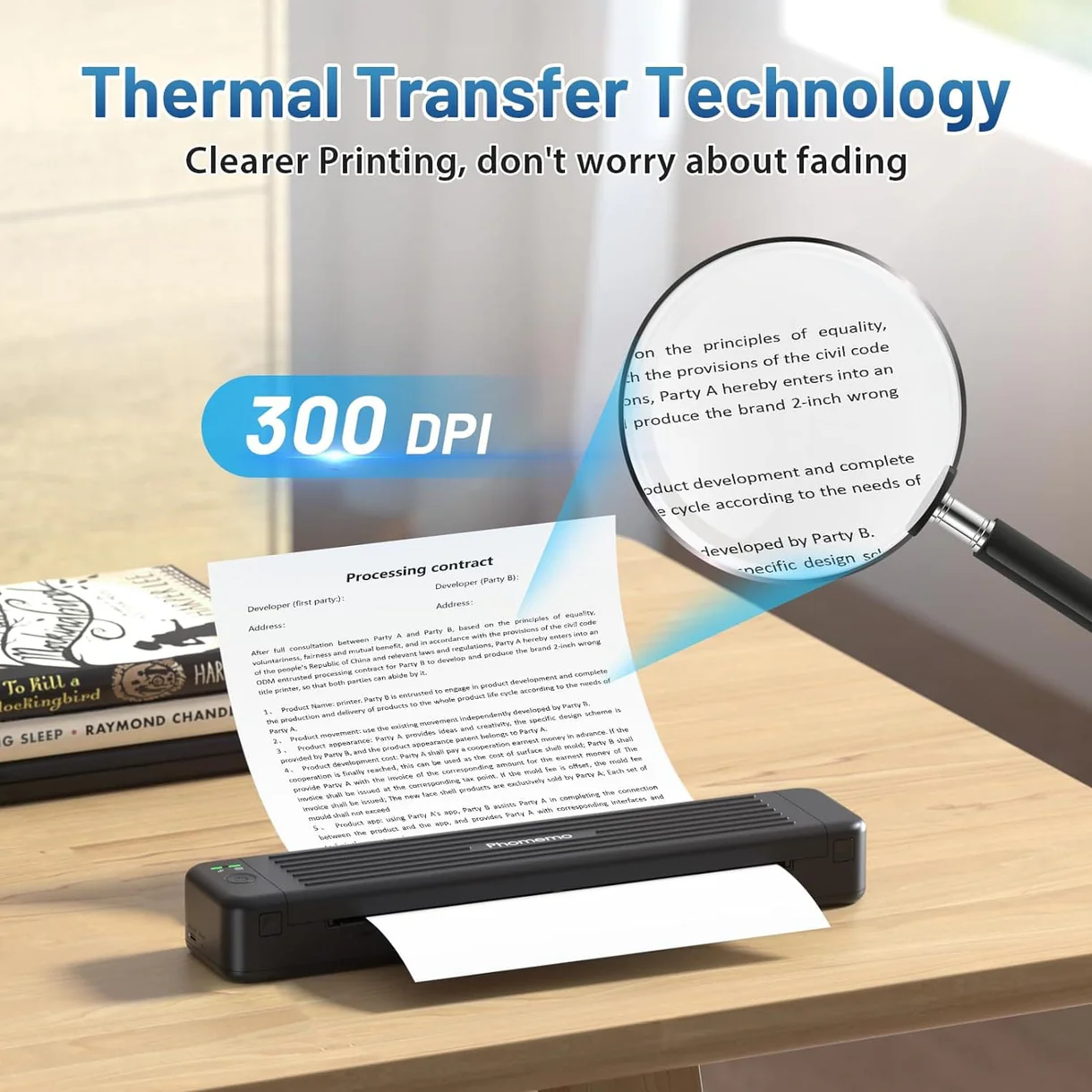 Phomemo P831 Bluetooth Portable Thermal Transfer Printer Phomemo P831 Bluetooth Portable Thermal Transfer Printer