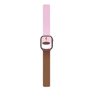 Moft Snap Duo Watch Bands Light Pink x Brownie