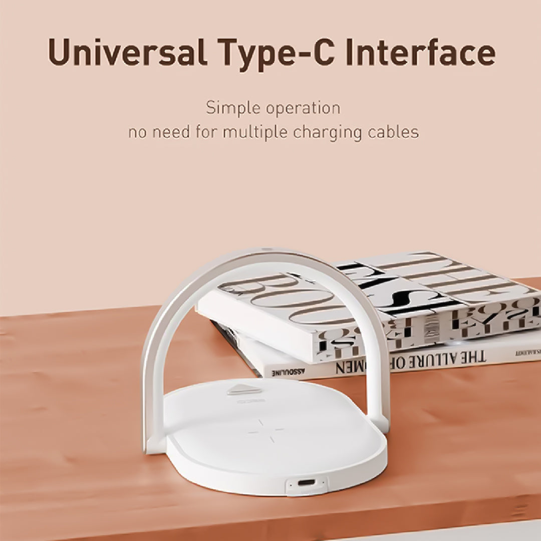 RECCI 3in1 Wireless Charger -Touch Atmosphere Light RECCI 3in1 Wireless Charger -Touch Atmosphere Light